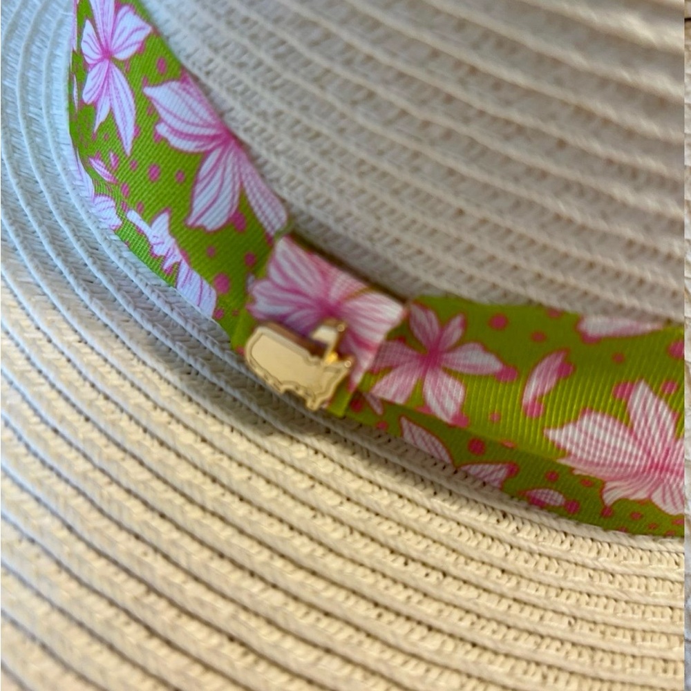 2025 ANGC Masters Dorfman Milano Floral Straw Hat